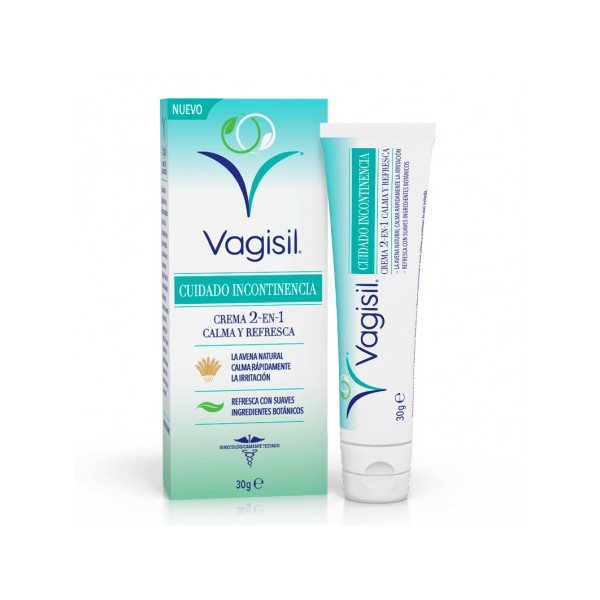 Vagisil Cuidado Incontinencia Crema 2 en 1 30g