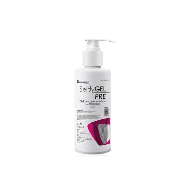 seidy gel pre gel de higiene intima con prebioticos 300ml