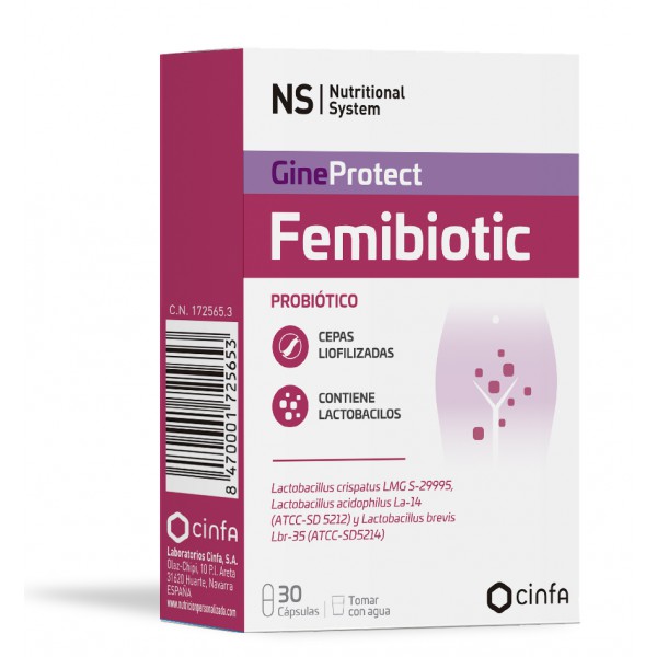NS Femibiotic 30 cápsulas