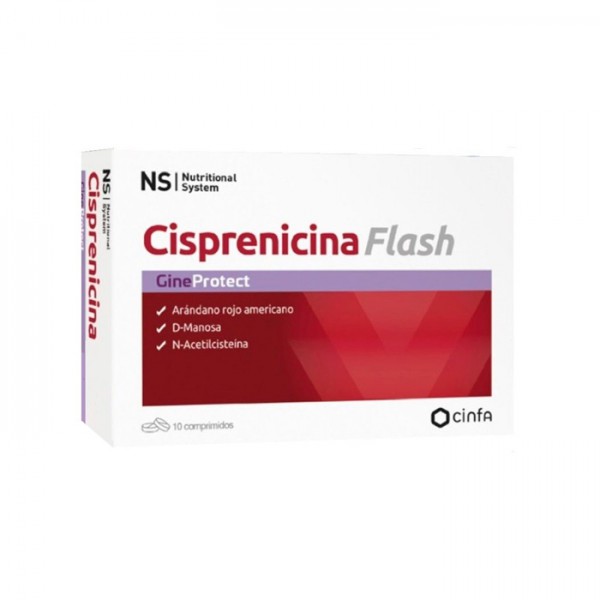 NS Gineprotect Cisprenicina Flash 10 Comprimidos