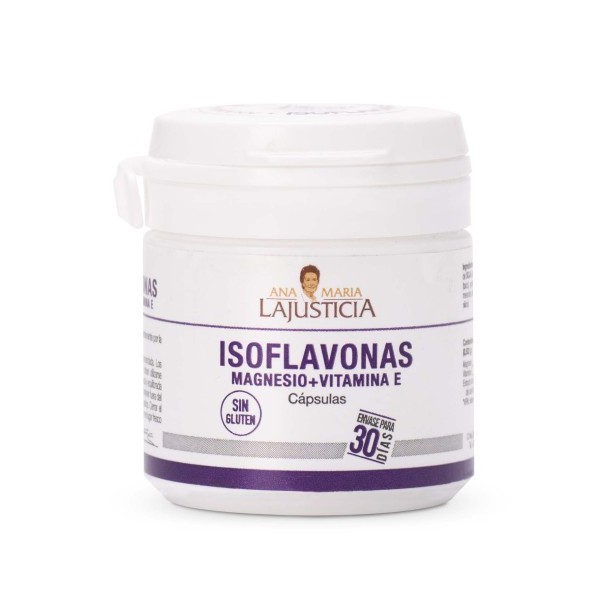 Isoflavonas con magnesio y vit E 30 cápsulas