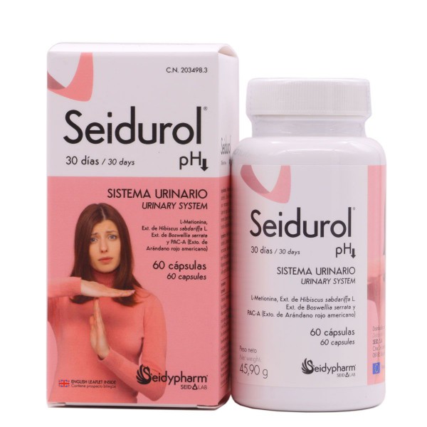 Seidurol 60 cápsulas