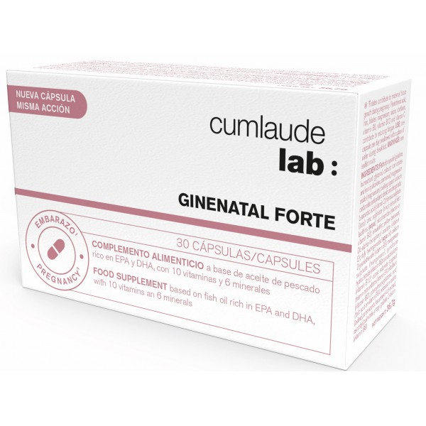 Cumlaude Lab Ginenatal Forte 30 Cápsulas