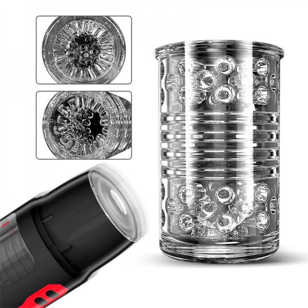 INTOYOU Pyro Masturbador Advanced con Thrusting, Rotación y Gemidos