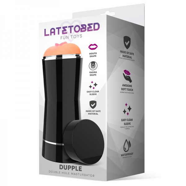 Latetobed Dupple Masturbador Doble Vagina y Boca