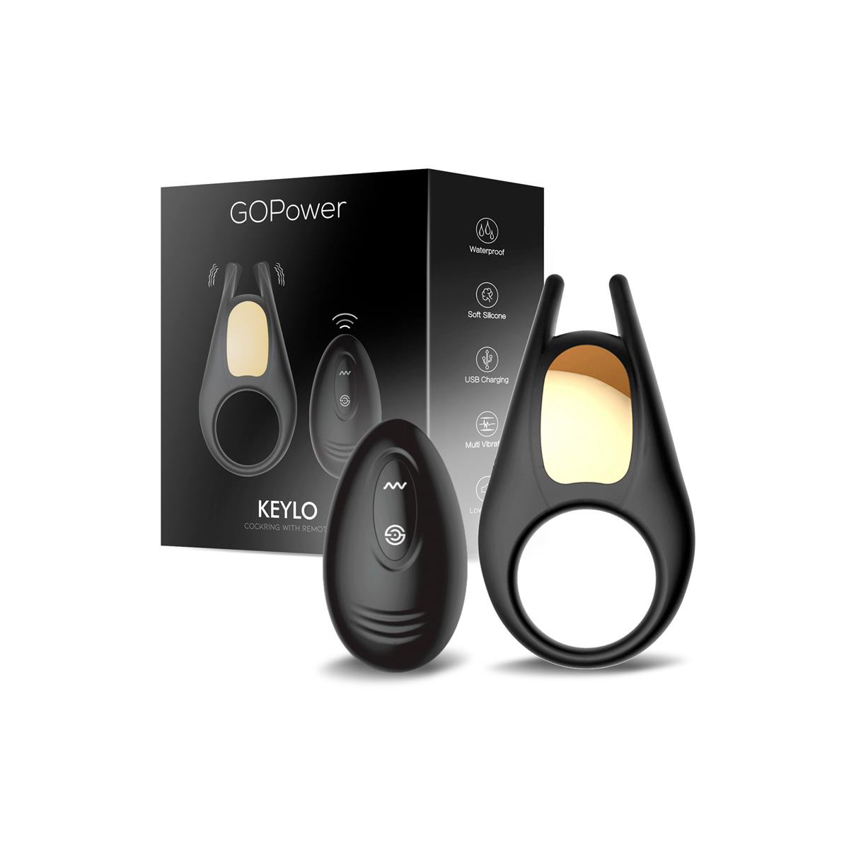 GOPOWER Keylo Anillo para el Pene