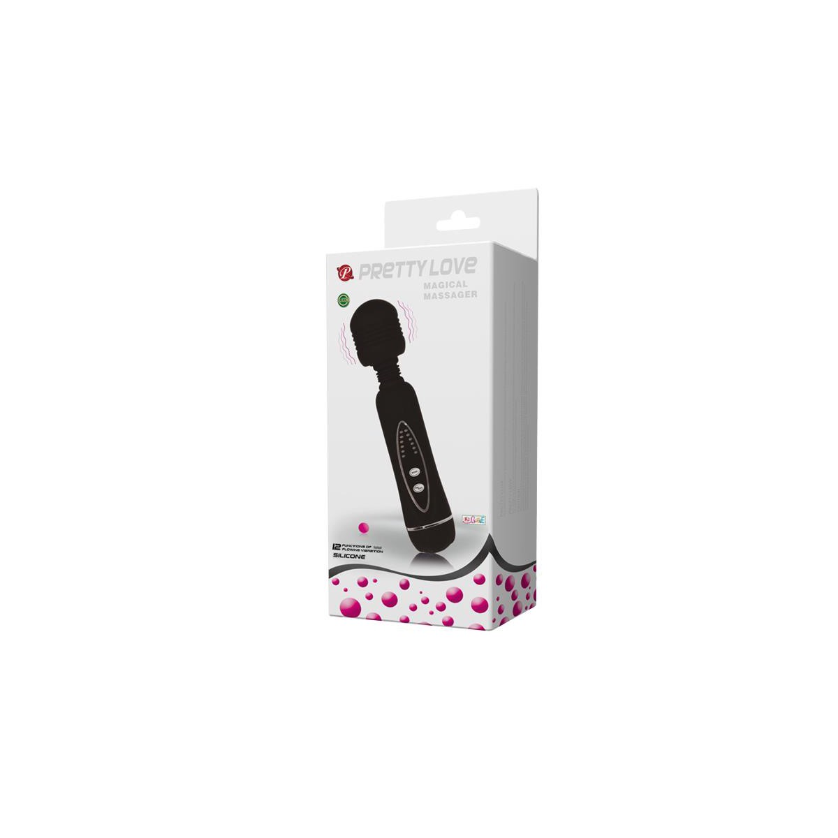 PRETTYLOVE Masajeador Magical Massager Color Negro
