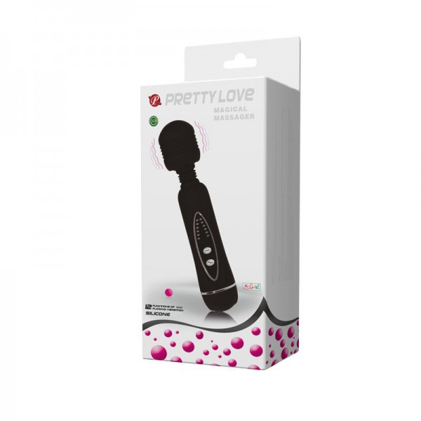 PRETTYLOVE Masajeador Magical Massager Color Negro