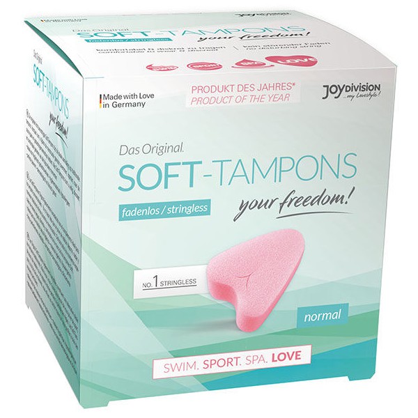 SOFT-TAMPONS Joydivision 3 unidades